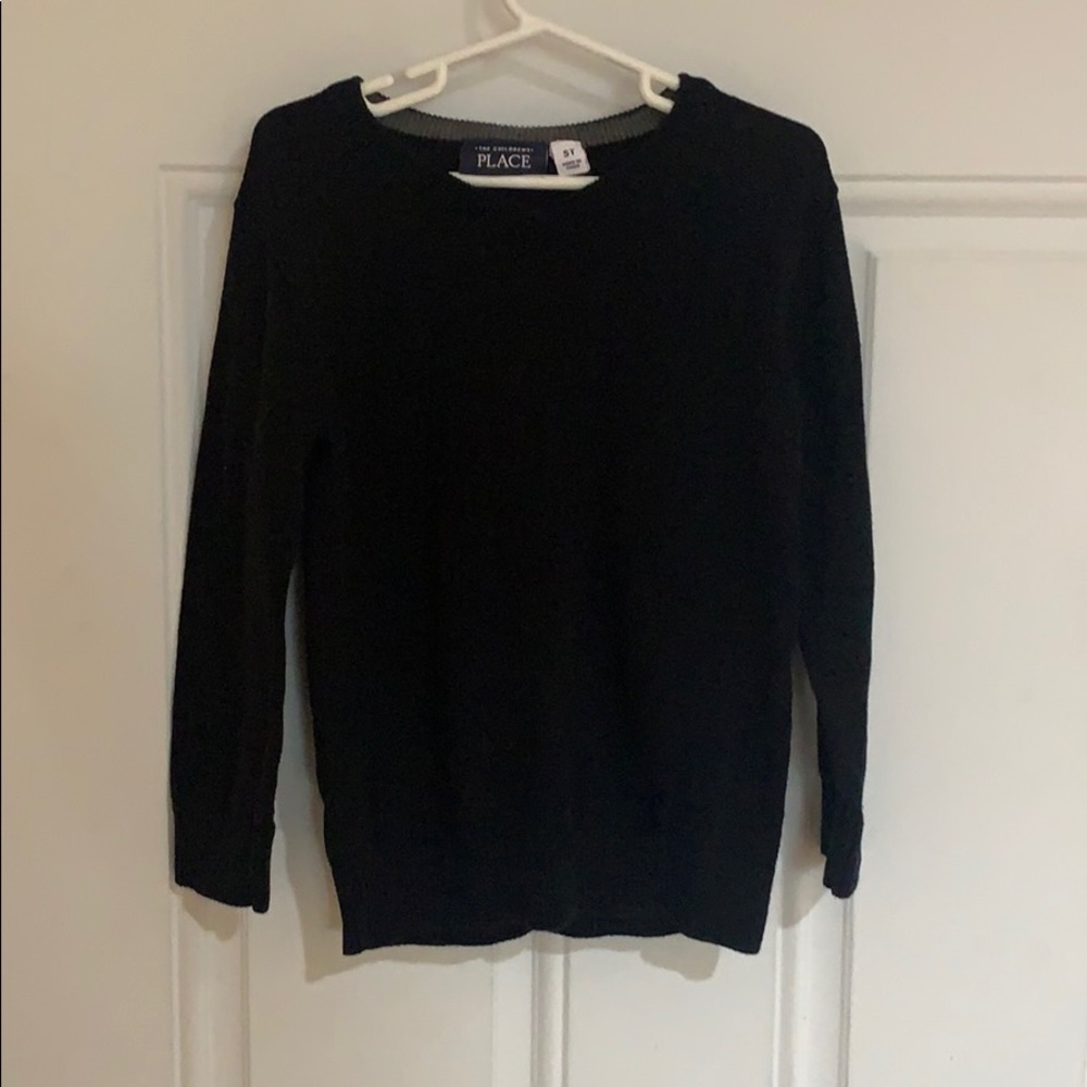 2/$14🌲 OR 4/$20 CHILDRENS PLACE BLACK SWEATER 5T